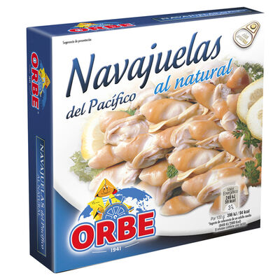 Navajuelas del Pac&iacute;fico al natural Orbe 63g