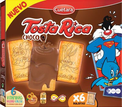 Galletas de chocolate Tostarica Cuétara 210g