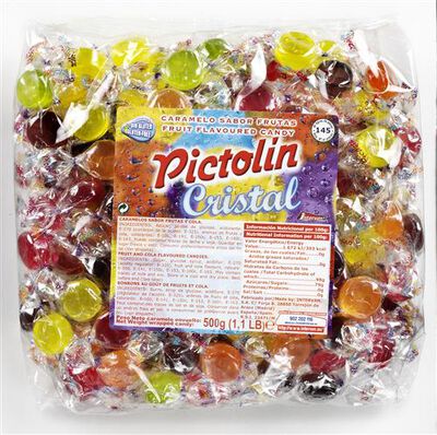 Caramelos Pictol&iacute;n 500g cristal sabores