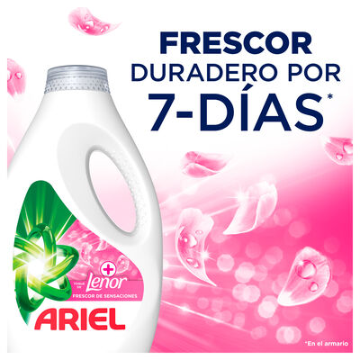 Detergente l&iacute;quido Ariel 25+5 lavados Leonor Sensaci&oacute;n
