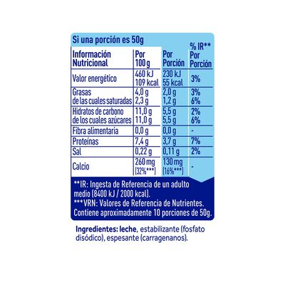 Leche evaporada Nestlé Ideal 525g parcialmente desnatada