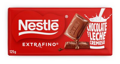 Chocolate con leche Nestl&eacute; Extrafino tableta 125g