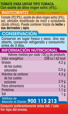 Tomate tumaca al natural Alipende pack 2