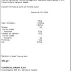 Fettuccine Gallo 450g a las espinacas