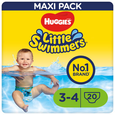 Pa&ntilde;ales ba&ntilde;ador Huggies Little Swimmers 7-15kg 20 uds