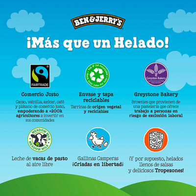 Helado Ben and Jerrys Peanut Butter 465ml