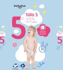 Pa&ntilde;al bodyplus con 84 unid talla 5 de 13 a 18 kg