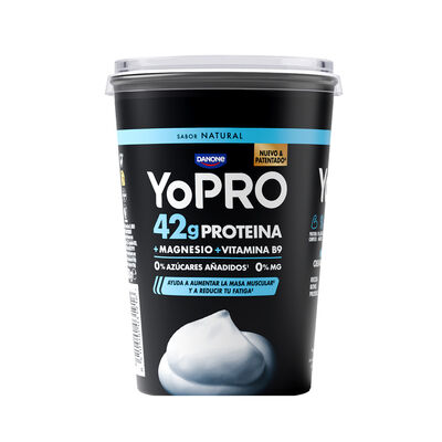 yogur proteico natural con alto contenido en prote&iacute;nas Danone 450g