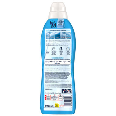 Suavizante con 55 lavados Vernel cielo azul