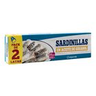 Sardinilla Alipende pack 2 60g en aceite girasol