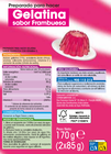 Preparado para hacer gelatina de frambuesa Alipende 2 uds 170g
