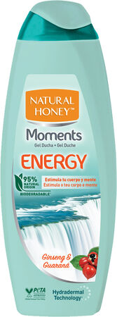 Gel de ducha Energy Moments Natural Honey 600ml