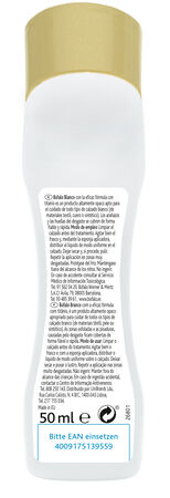 Betún en crema autobrillante blanco Búfalo 50 ml