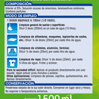 Amoniaco Lanta 1,5l con detergente