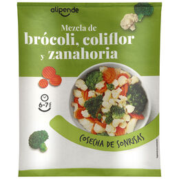 Mezcla verduras Alipende brócoli coliflor zanahoria 1kg