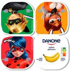 Yogur Danone pack 4 plátano