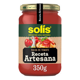 Salsa de tomate frito receta artesana Solís 350g