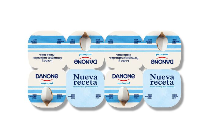 Yogur Danone pack 8 natural