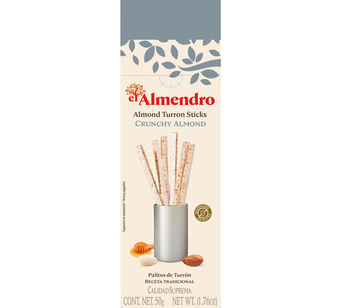 Palitos de turrón y almendra el Almendro 50g