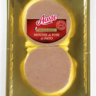 Mousse de foie de pato en medallones Aoste pack 2 de 100g