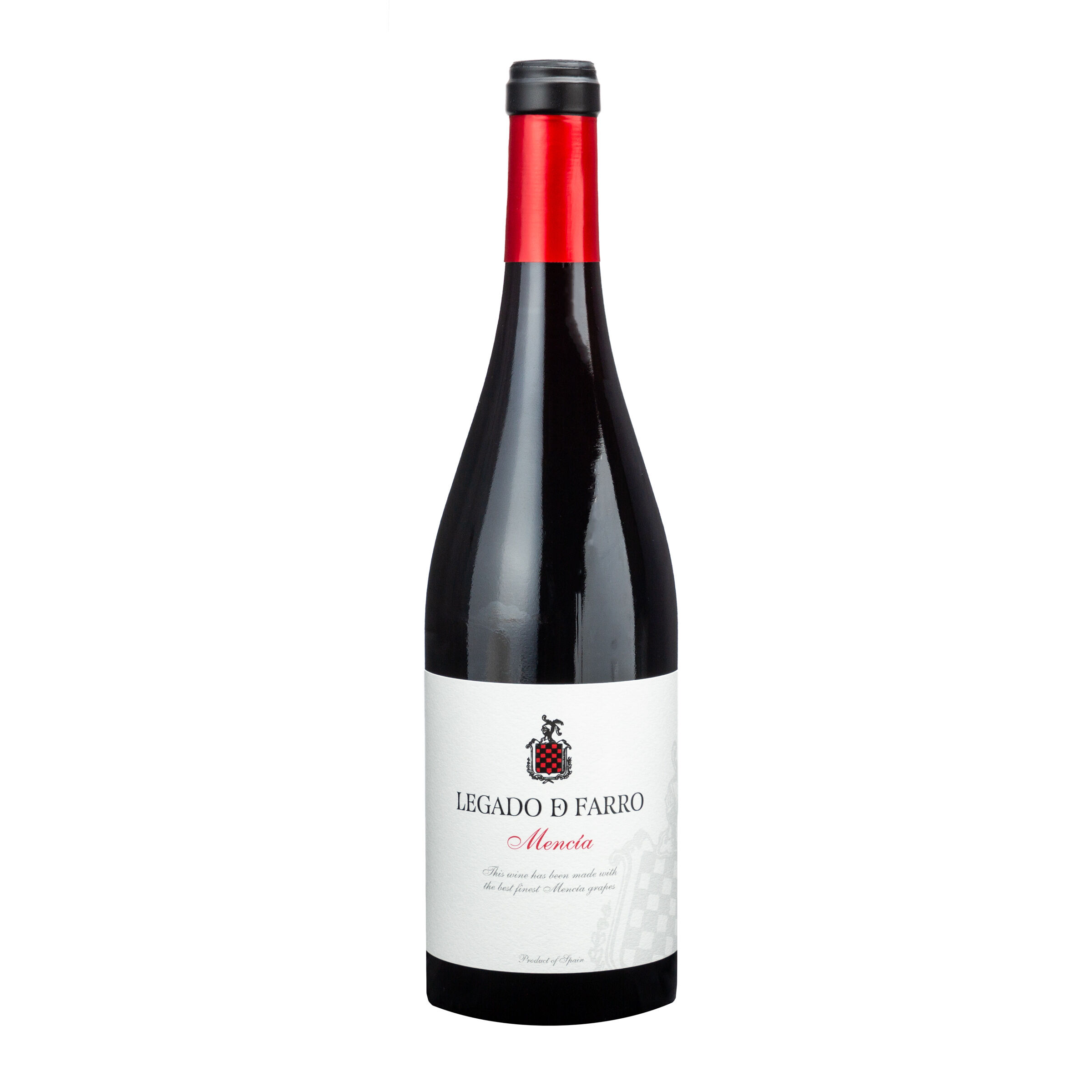 Vino tinto Legado de Farro mencía
