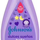Gel de ducha infantil con dosificador Johnson's 750ml dulces sueños