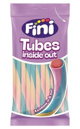 Golosina tubo relleno arcoiris Fini 80g