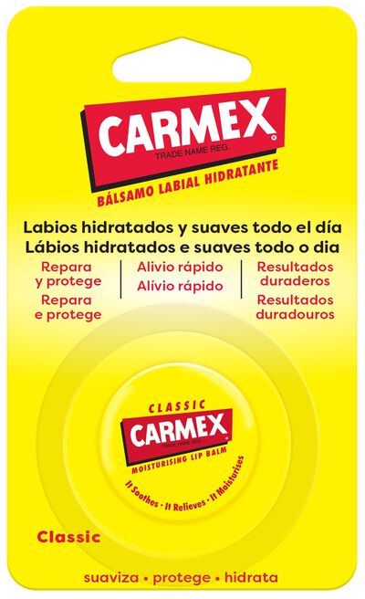 B&aacute;lsamo labial tarro Carmex classic