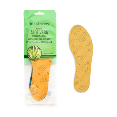 Plantilla Aloe Carb&oacute;n activo Achuchonas Talla 33/45