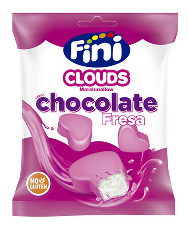 Golosina clouds chocolate/fresa Fini 80g