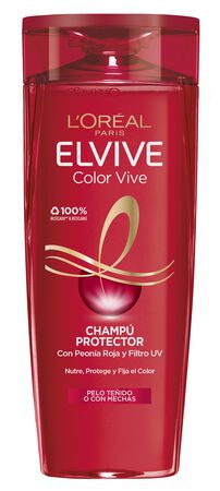 Champú protector Elvive 370ml Color Vive para cabello teñido o mechas