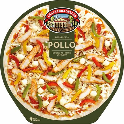 Pizza Casa Tarradellas 410g pollo