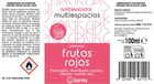Ambientador vaporizado Lanta 100ml frutos rojos