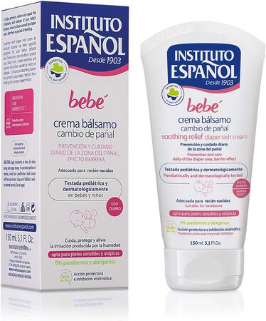 Crema balsamo bebe Instituto Español 150ml cambio de pañal