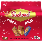 Turr&oacute;n mini surtido 10 mini turrones Suchard 130g