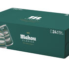 Cerveza rubia Mahou Cl&aacute;sica pack 24 latas 33cl