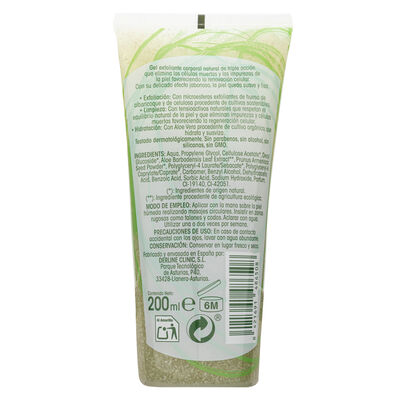 Gel de ducha Bodyplus 200ml exfoliante con aloe vera