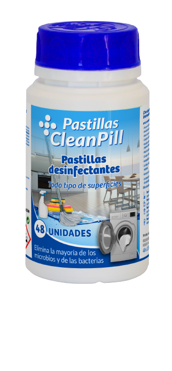 Pastillas Desinfectante Multiusos  Cleanpill 48U