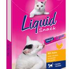 Alimento para gato snack l&iacute;quido con pollo y taurina Vitakraft 6 unid