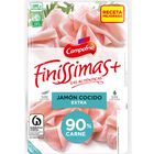 Jamón cocido en lonchas finas finissimas Campofrío 115g