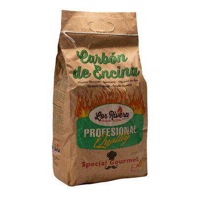 Carb&oacute;n Los Rivera 3kg encina