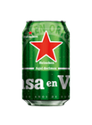 Cerveza rubia especial Heineken lata 33cl