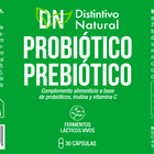 Probiótico y Prebiótico Distintivo Natural 30 cápsulas