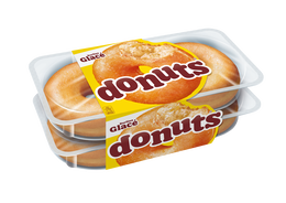 Donuts pack 4 glacé 4 ud