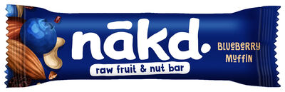 Barrita con sabor a blueberry muffin Nakd 35g