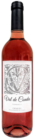 Vino rosado DO Cigal&eacute;s Val de Condes