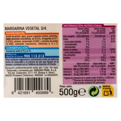 Margarina Alipende 500g