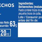 Berberechos al natural Galica 63g