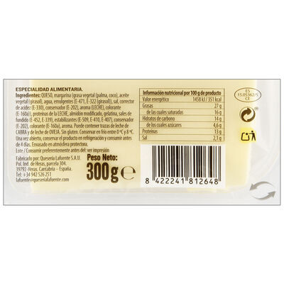 Lonchas s&aacute;ndwich Lafuente 300g