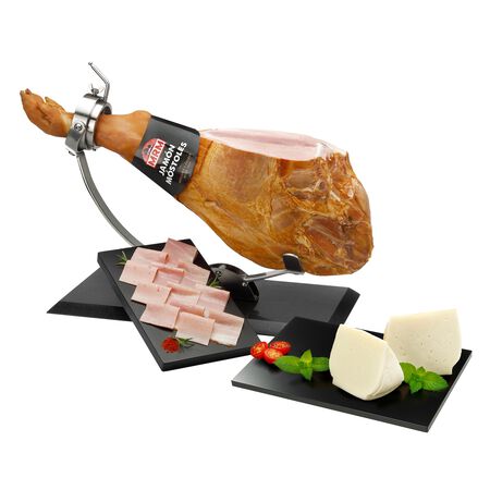 LOTE 250g jamón de lacón + 250g queso tronchón